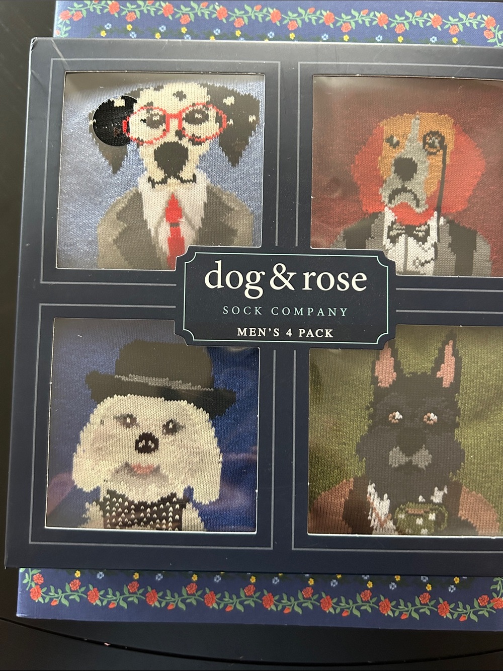 Dog & Rose Men's Dog Socks